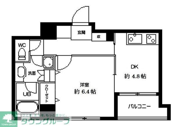 ラクラス田原町の物件間取画像